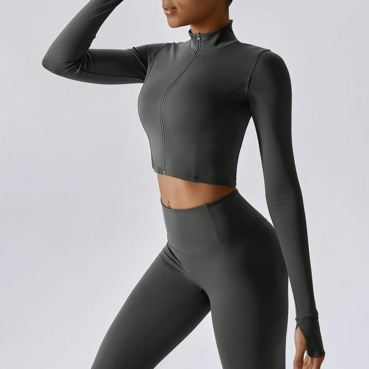 Sculpt Zip Yoga Jacket
