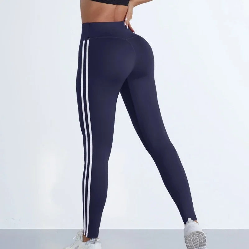 Striped Seamless Lift Leggings