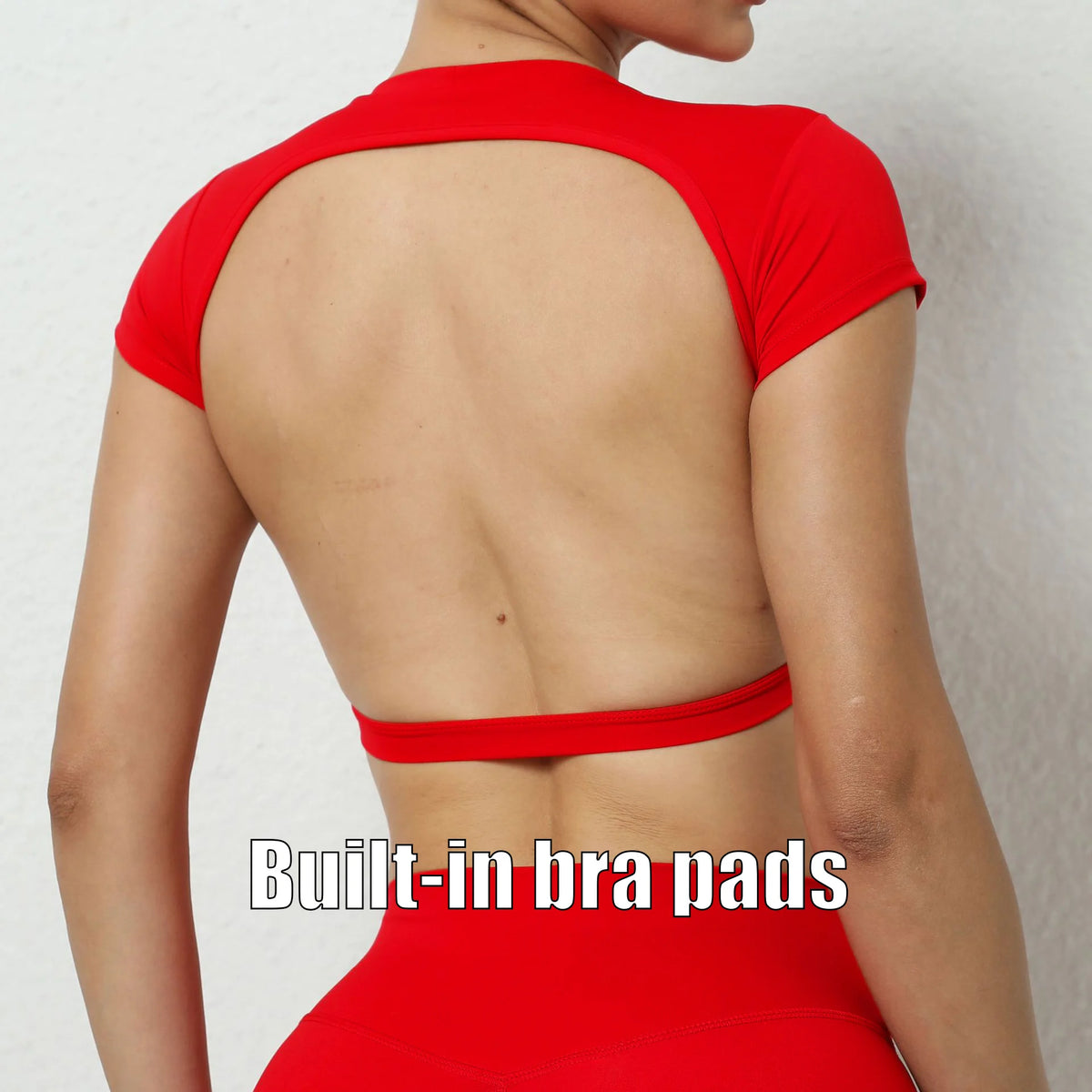 Backless Cropped Tee
