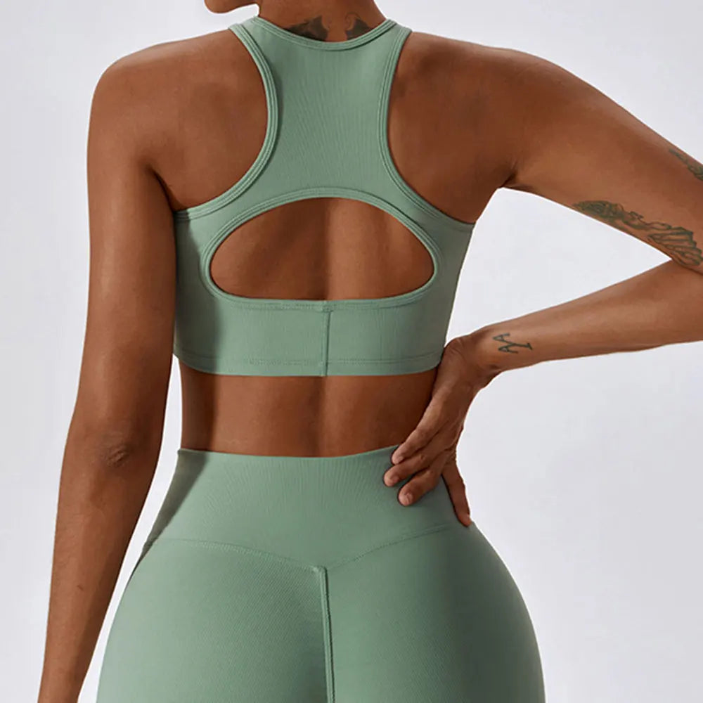 Ribbed Beautiful Back Bra