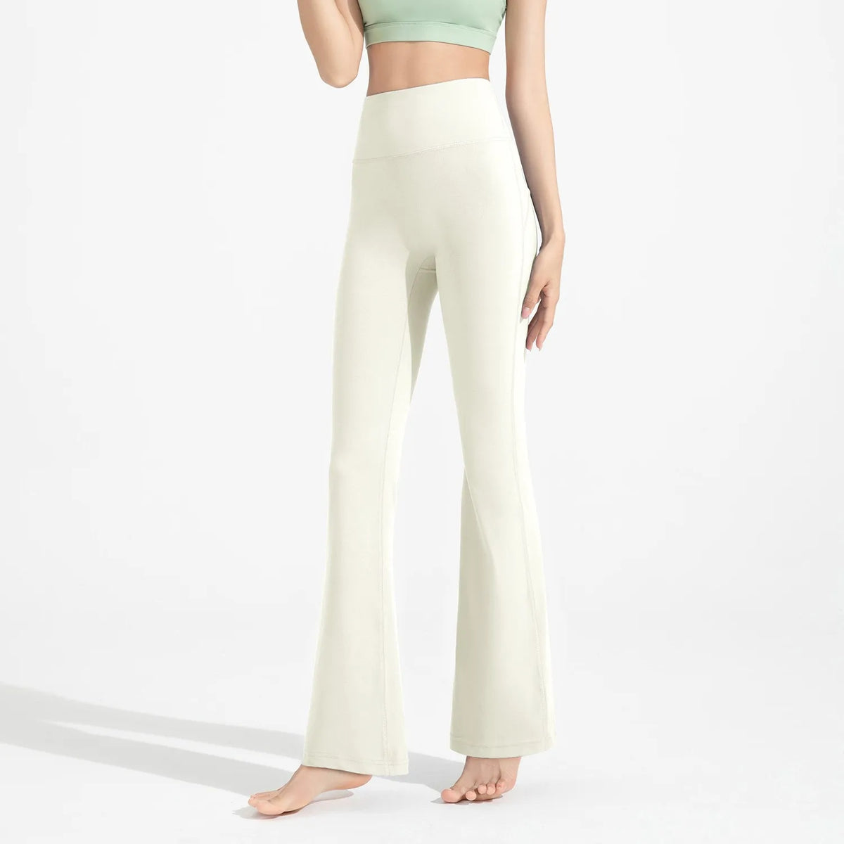 High-Rise Seamless Flares