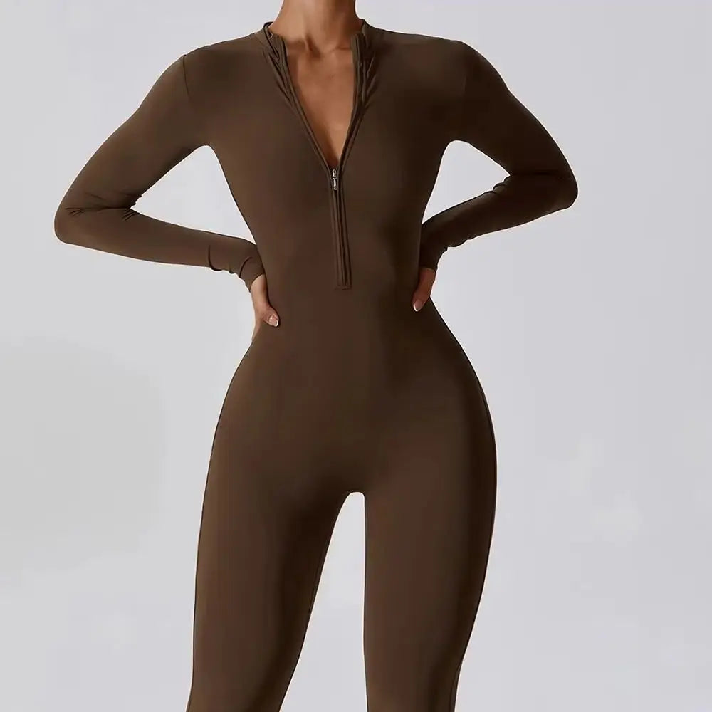 Zip Front Boilersuit Jumpsuit