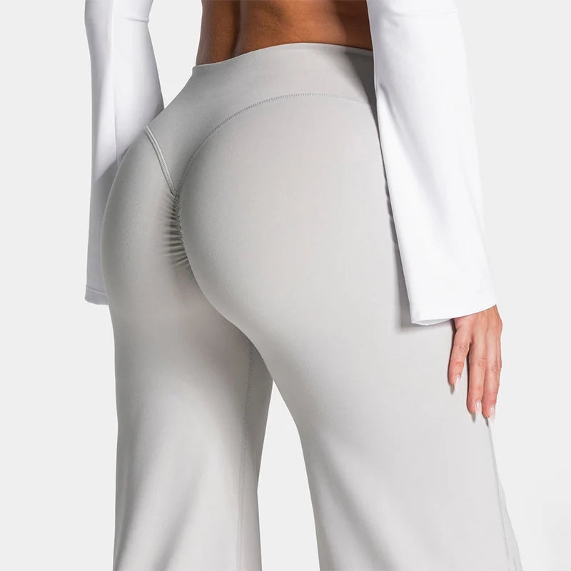 Scrunch Wide-Leg Pants