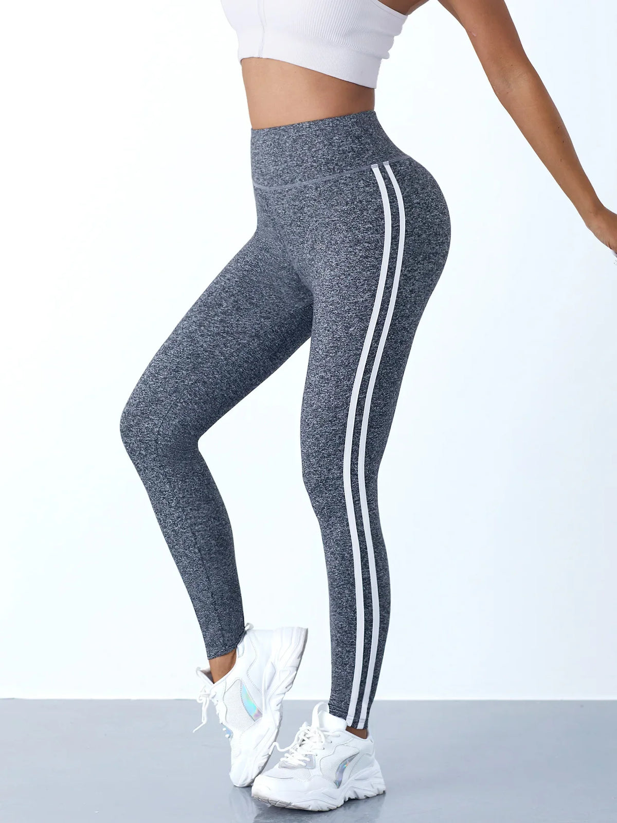 Striped Seamless Lift Leggings