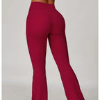High Waist Flare Leggings - Hip Lifting Yoga Pants