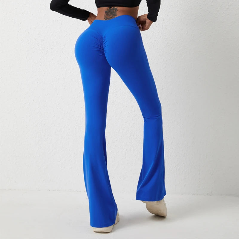 High-Rise Bell Flare Leggings