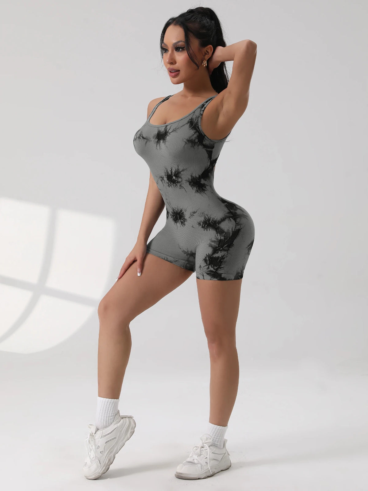 U-Neck Backless Jumpsuit