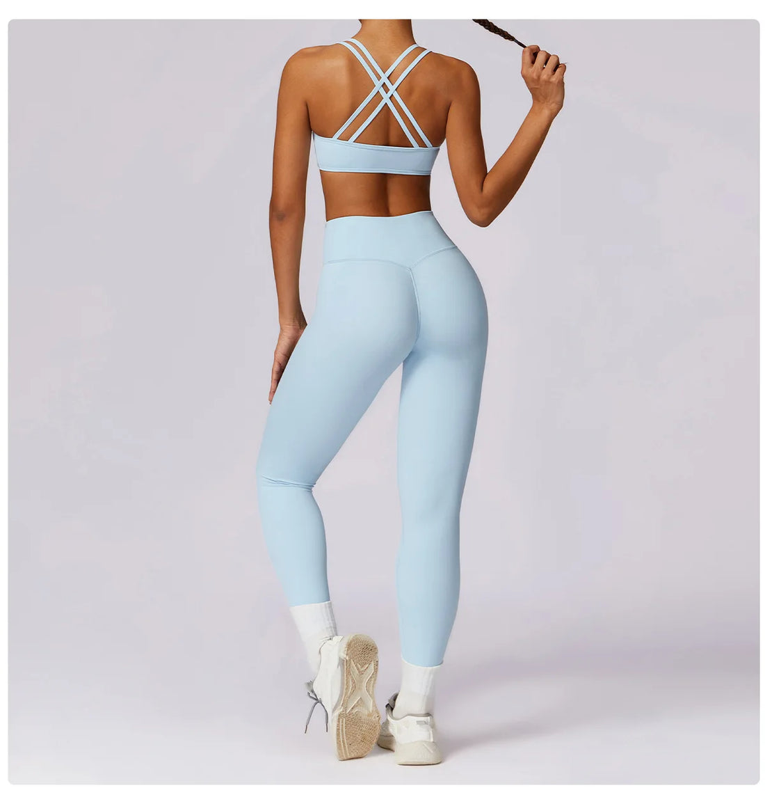 High-Rise V-Back Leggings