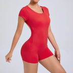 Sporty Jumpsuit Sport Outfit for Woman Sportswear Padding Sports Overalls 2025 Gym Set Women Suit for Fitness Yoga Clothes