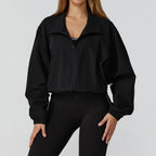 Women's Quick Dry Windproof Sport Jacket - Yoga & Running Essential