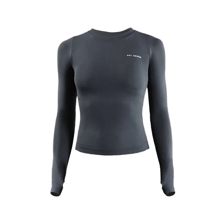 Fitted Long Sleeve Running Top