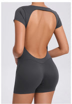 Sporty Jumpsuit Sport Outfit for Woman Sportswear Padding Sports Overalls 2025 Gym Set Women Suit for Fitness Yoga Clothes