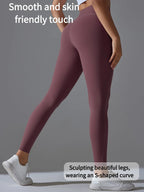 Women's High Waisted, Tight Fitting, Sexy Peach Hip Lifting Yoga Pants, Gym Exercise, Running, Pilates, Leggings Yoga Pants