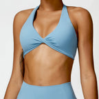 Yoga Bra Push-up Sports Fitness Vest Nylon Gym Workout Sports Underwear Sexy Breathable Quick Dry Athletic Training Crop Top