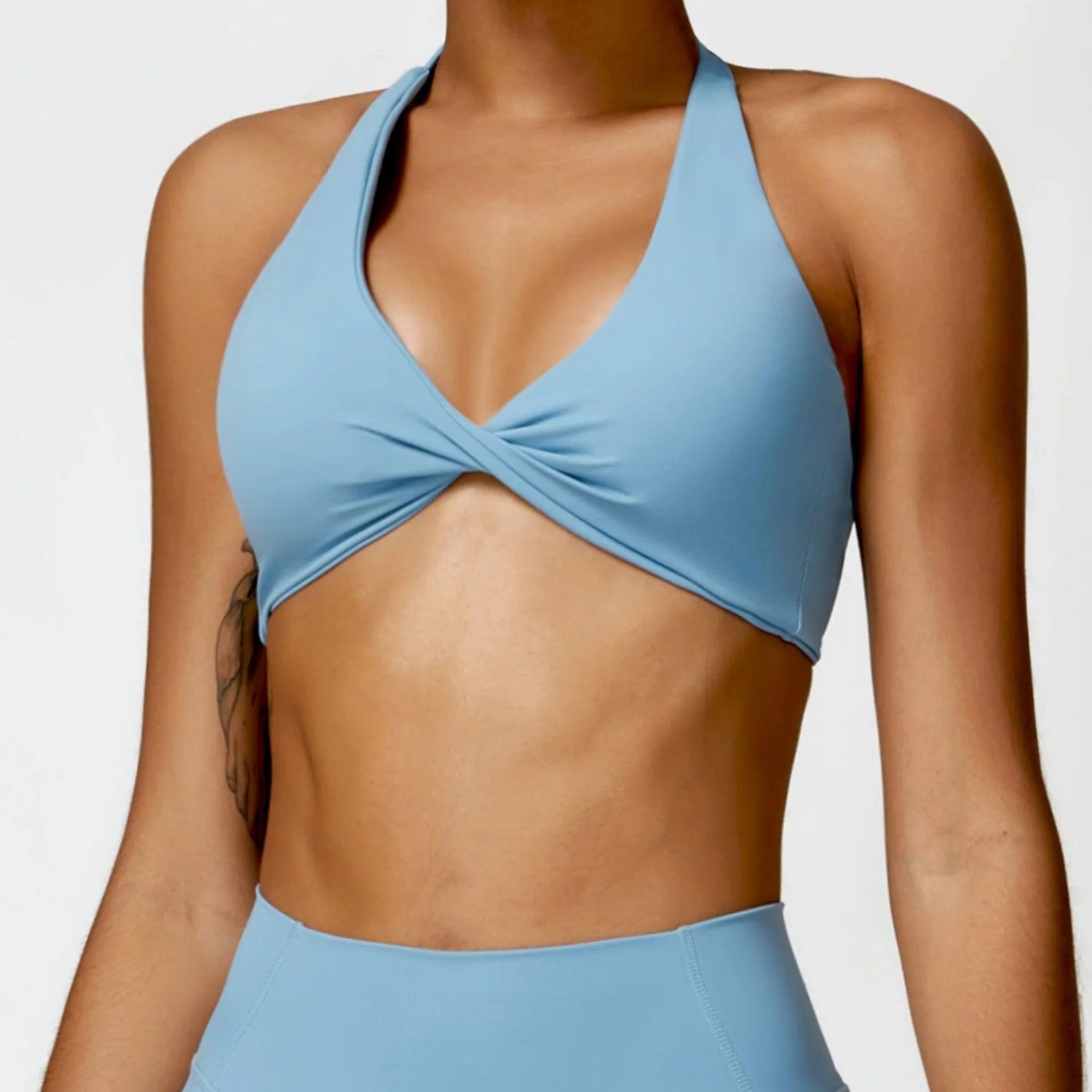 Yoga Bra Push-up Sports Fitness Vest Nylon Gym Workout Sports Underwear Sexy Breathable Quick Dry Athletic Training Crop Top