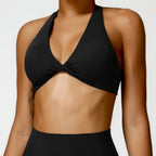 Yoga Bra Push-up Sports Fitness Vest Nylon Gym Workout Sports Underwear Sexy Breathable Quick Dry Athletic Training Crop Top