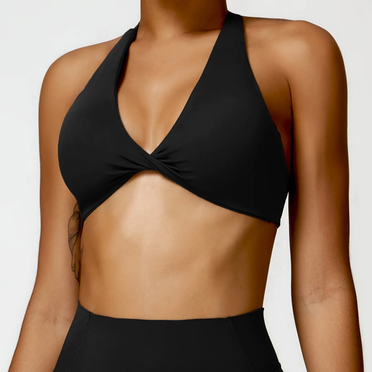 Yoga Bra Push-up Sports Fitness Vest Nylon Gym Workout Sports Underwear Sexy Breathable Quick Dry Athletic Training Crop Top