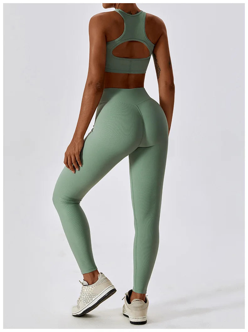 Women's Sport Bras Gym High Intensity Underwear Running Yoga Beautiful Back Dry Bras Shockproof Rib Workout Bra Seamless Fitness