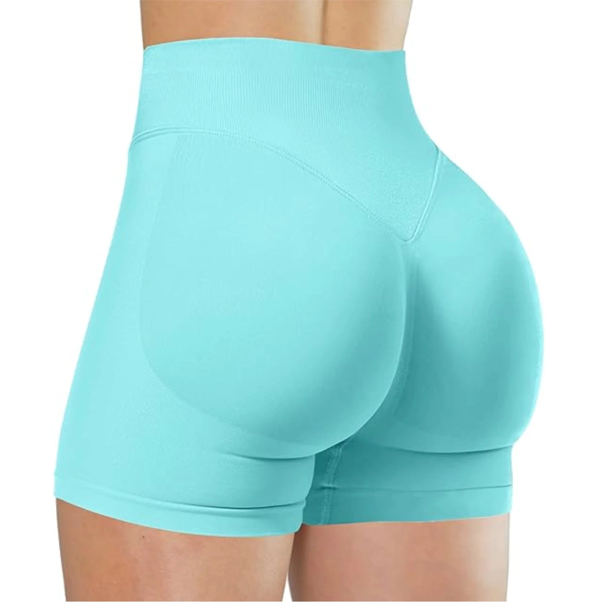 High Waisted Yoga Shorts - Stylish & Comfortable