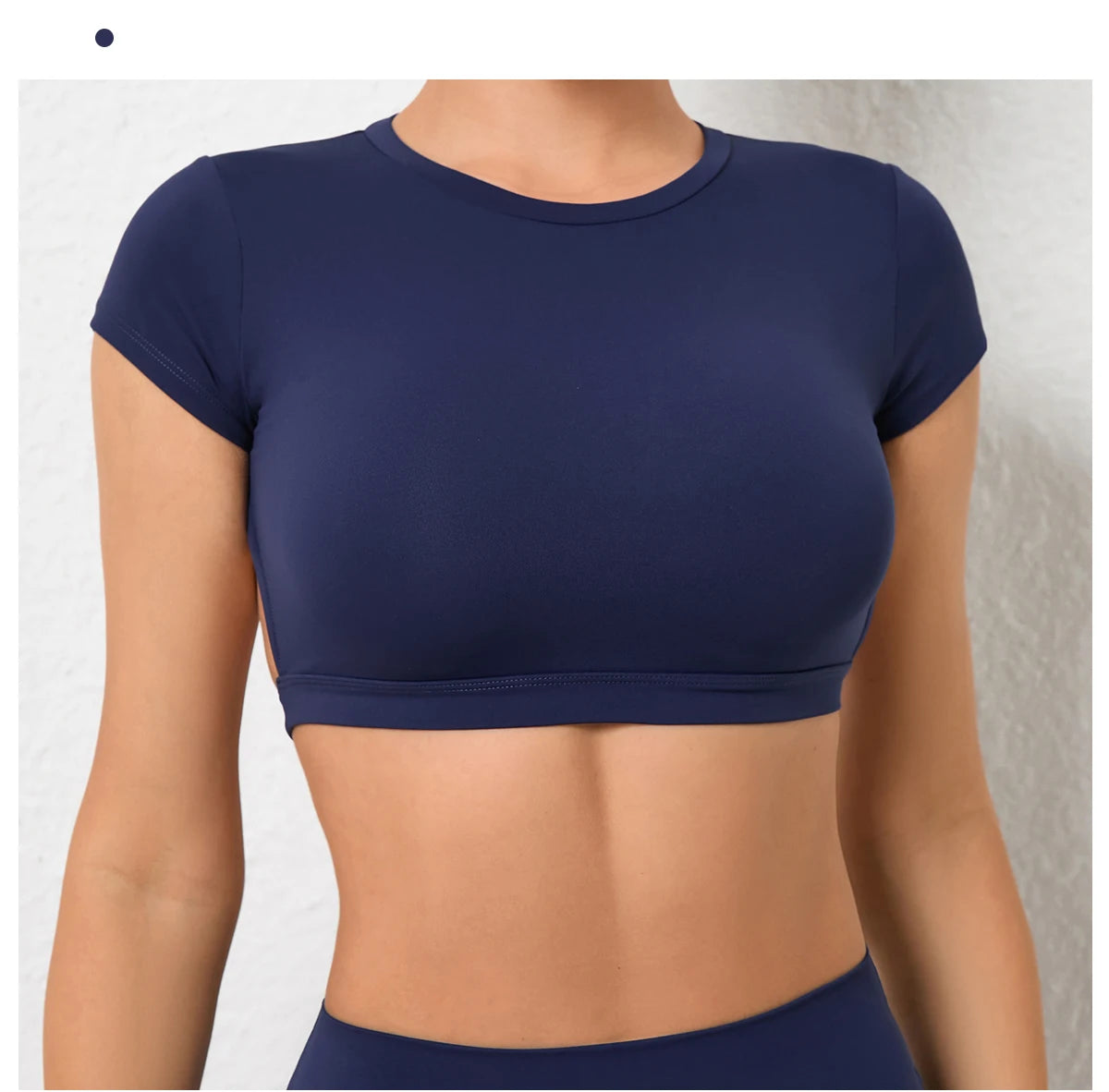 Sports Muscle Back Tee Without Padded Women Backless Sports Shirts Workout Gym Training Yoga T-Shirt Outdoor Open Back Tops