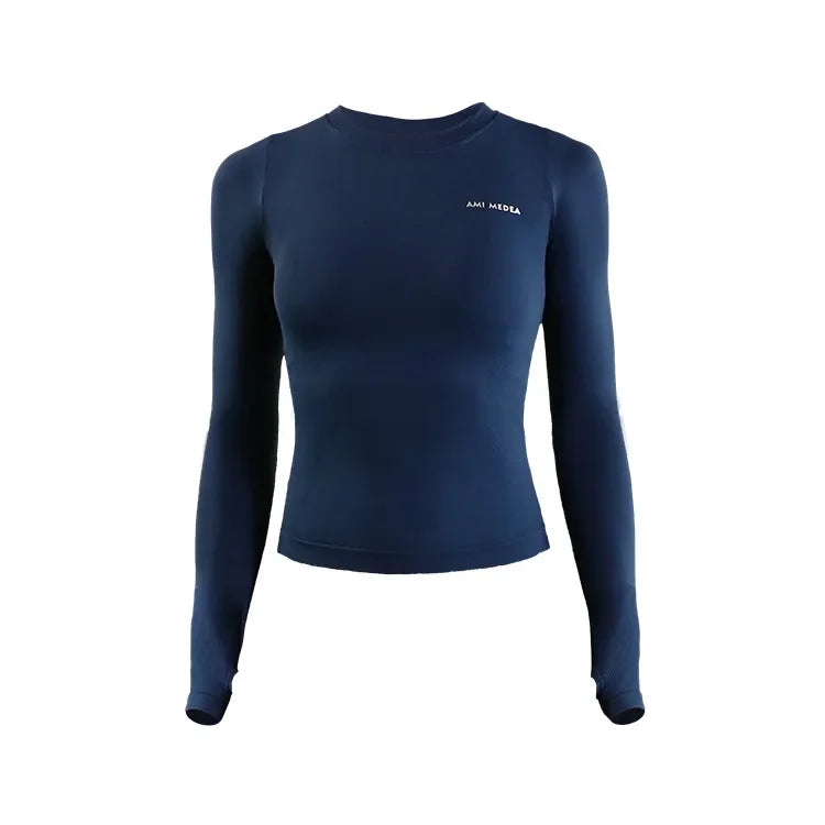 Fitted Long Sleeve Running Top