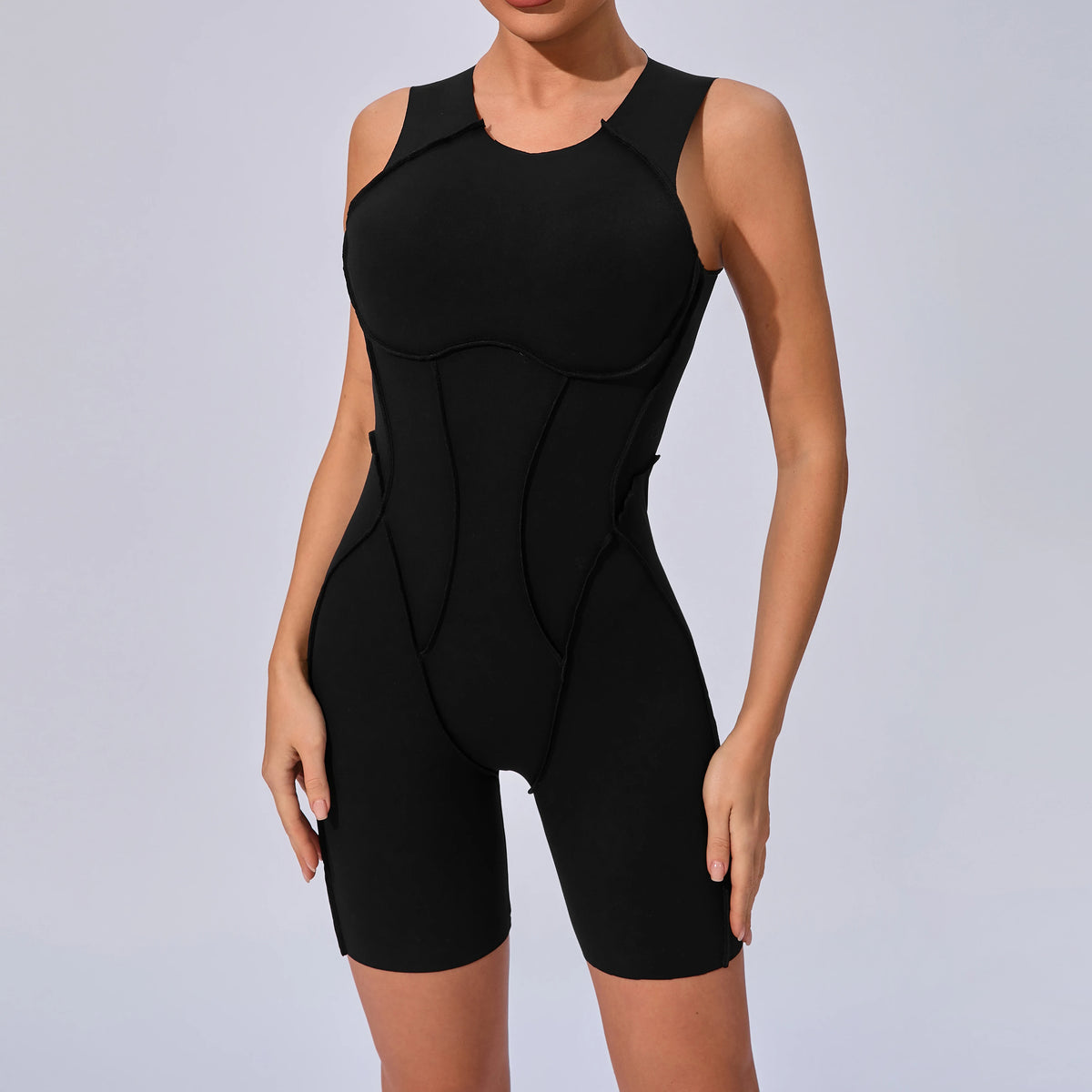 Padded Sports Jumpsuit