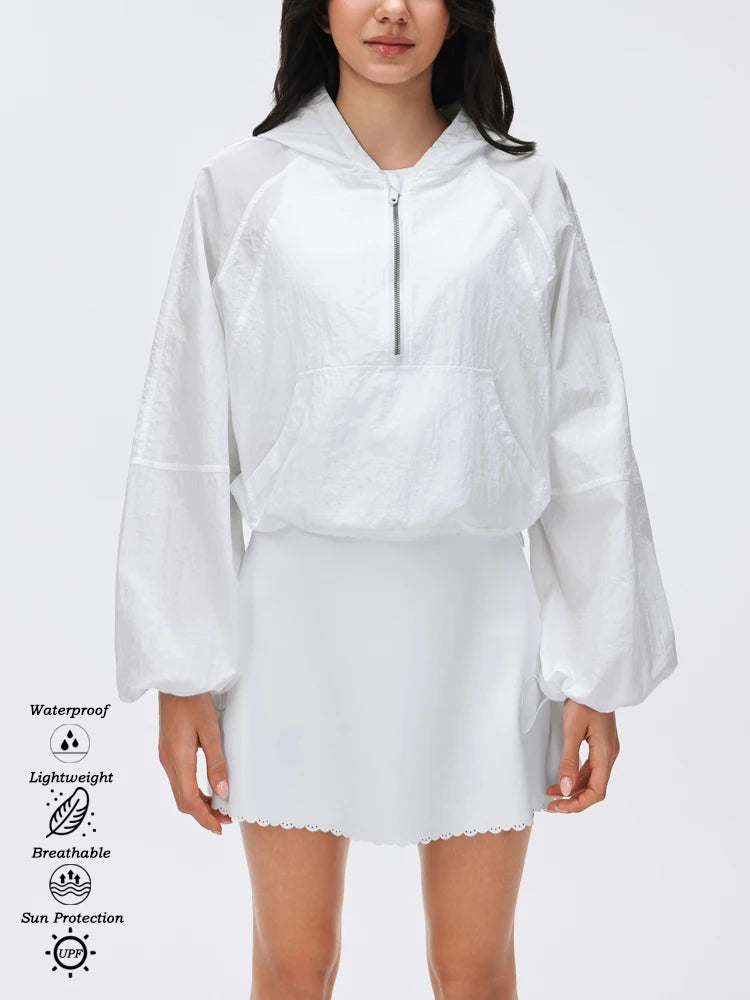 Quarter Zip Rain Pullover