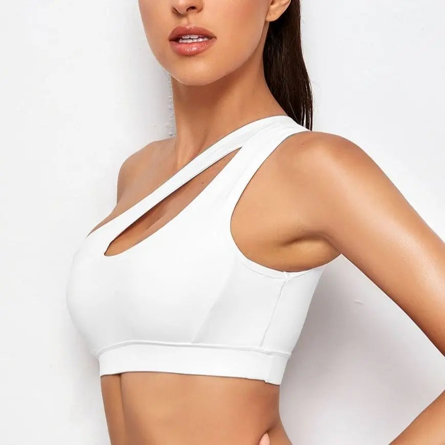 One Shoulder Push-Up Bra