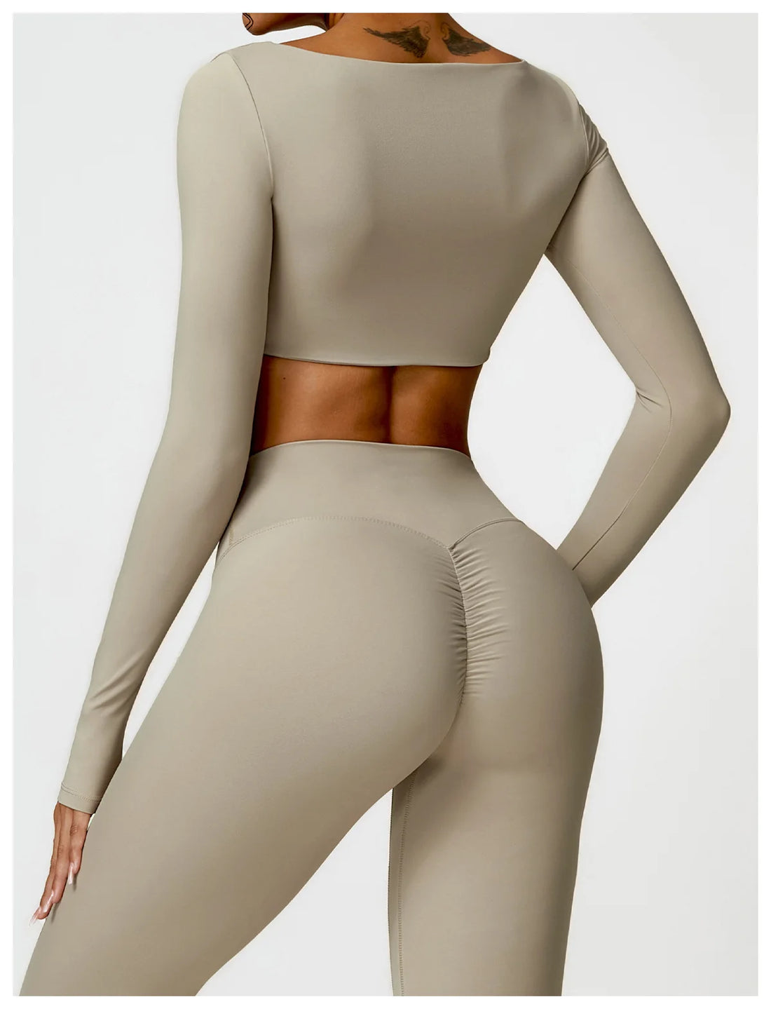 Square Neck Crop & Shorts Set