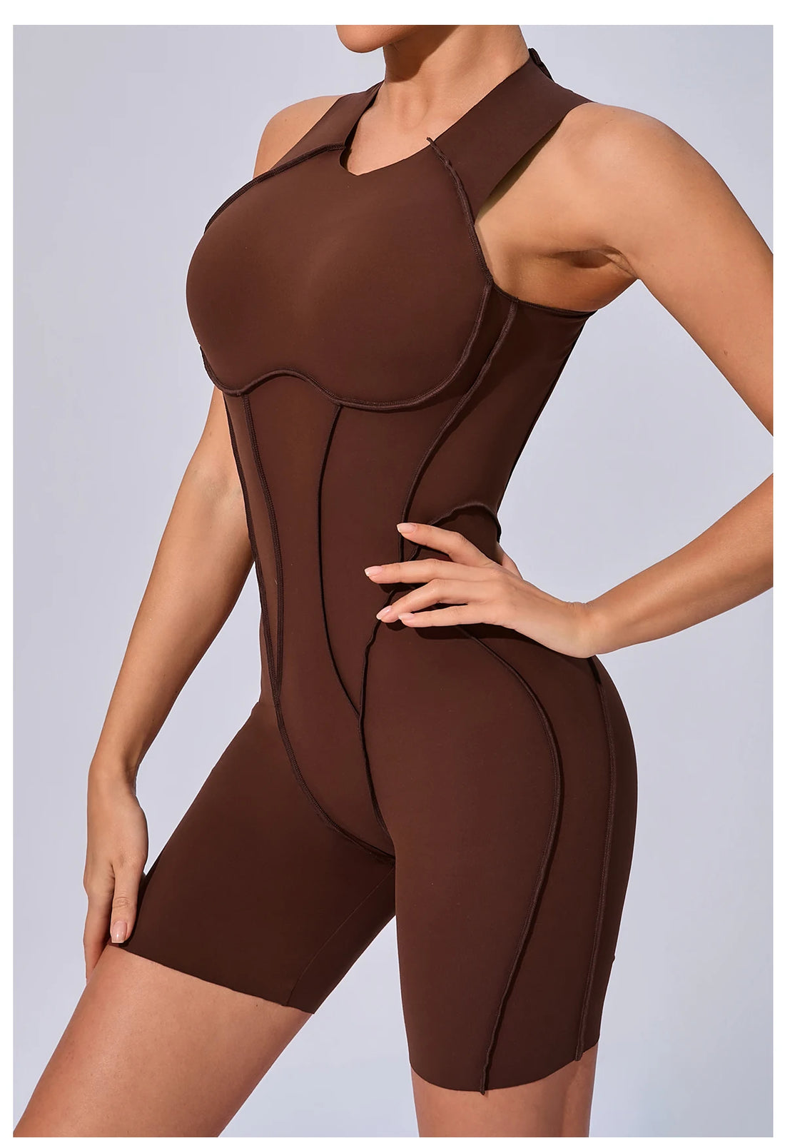Padded Sports Jumpsuit