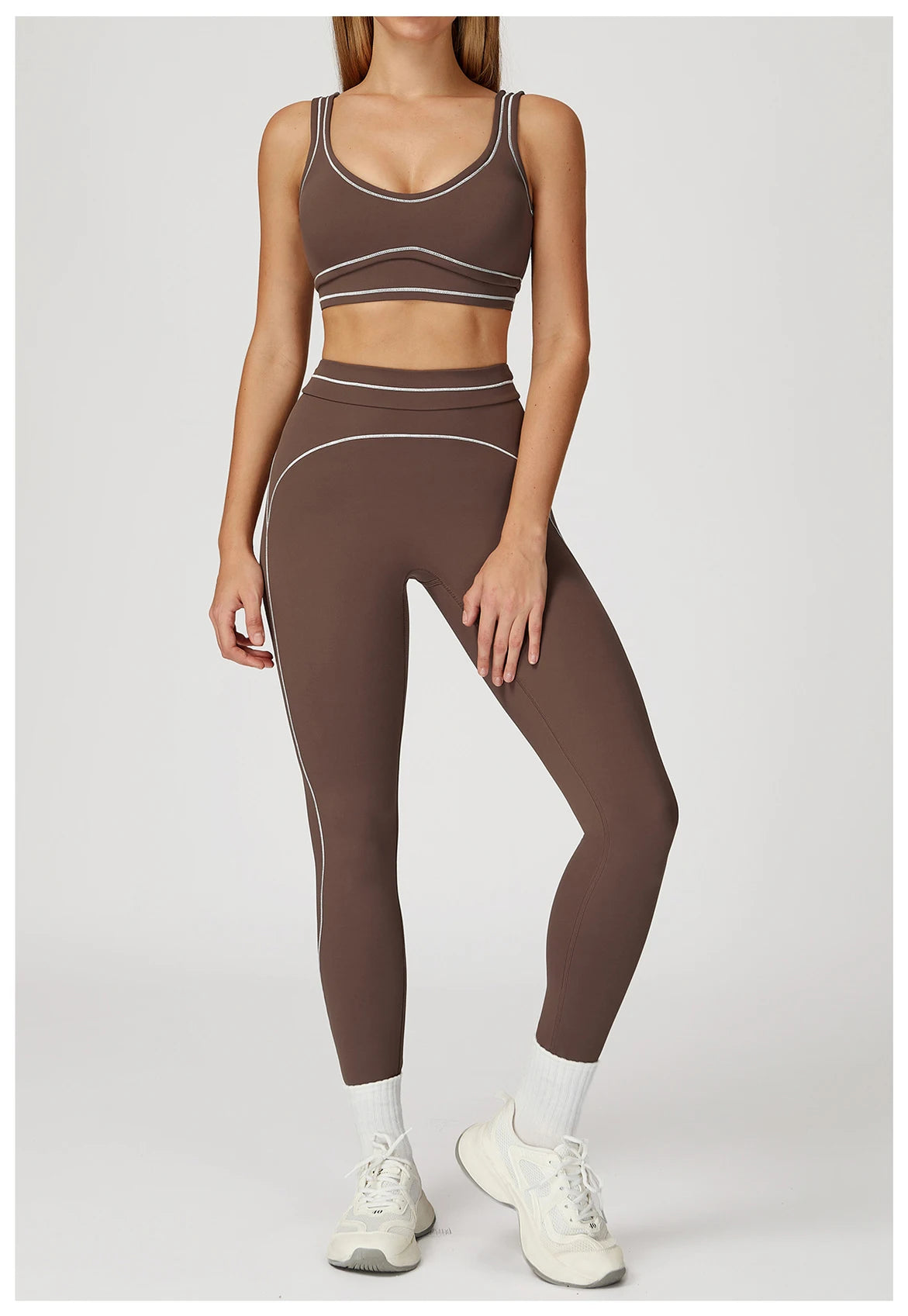 Crop Bra & Flare Leggings Set