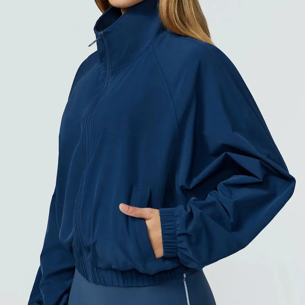 Women's Quick Dry Windproof Sport Jacket - Yoga & Running Essential