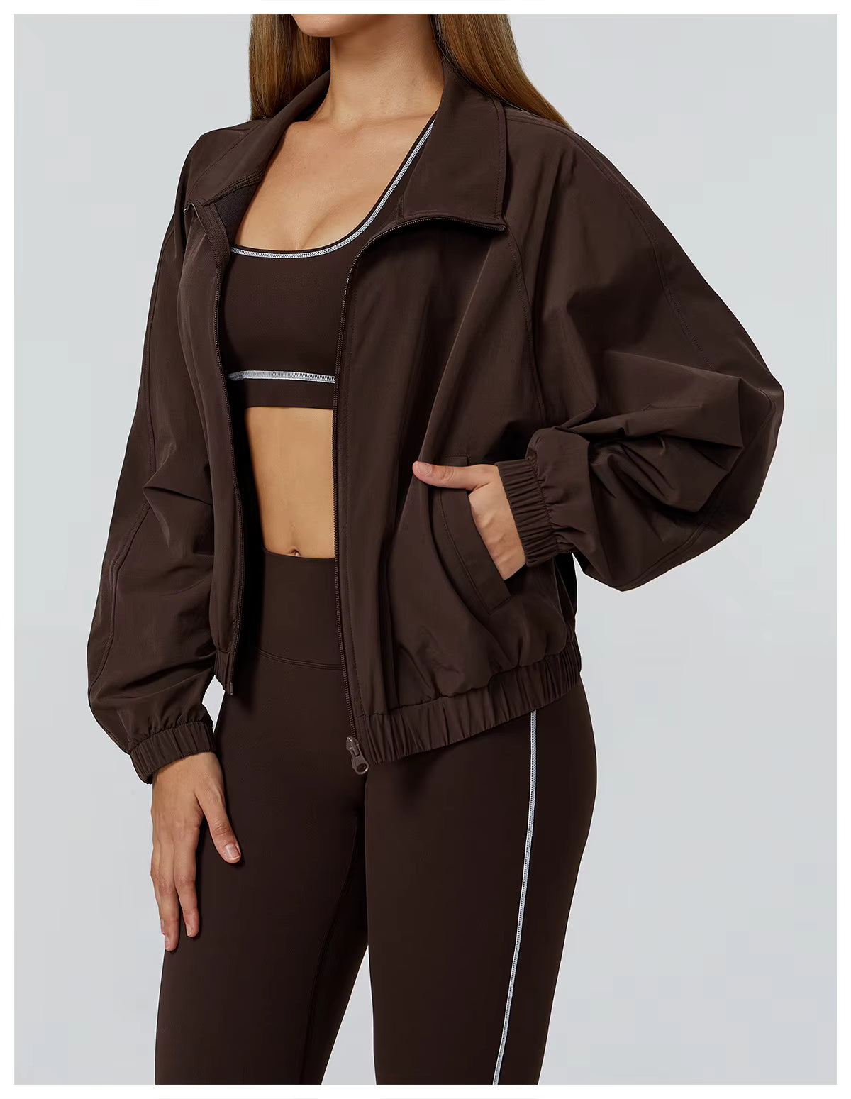 Women's Fitness Zipper Jacket