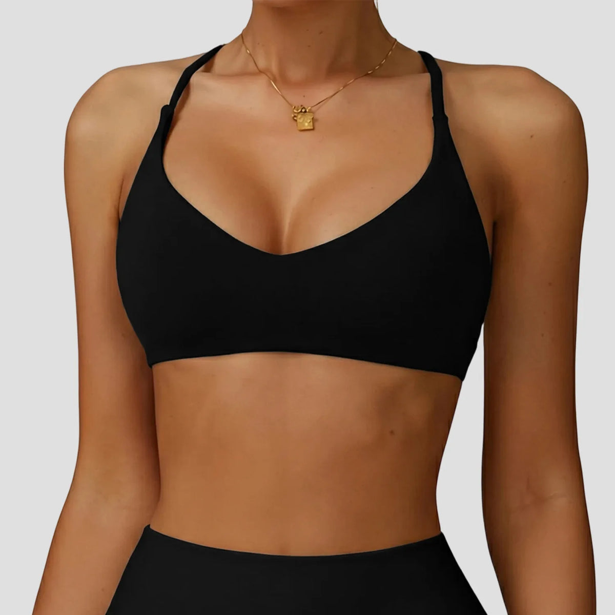 Cross Back Push-Up Bra