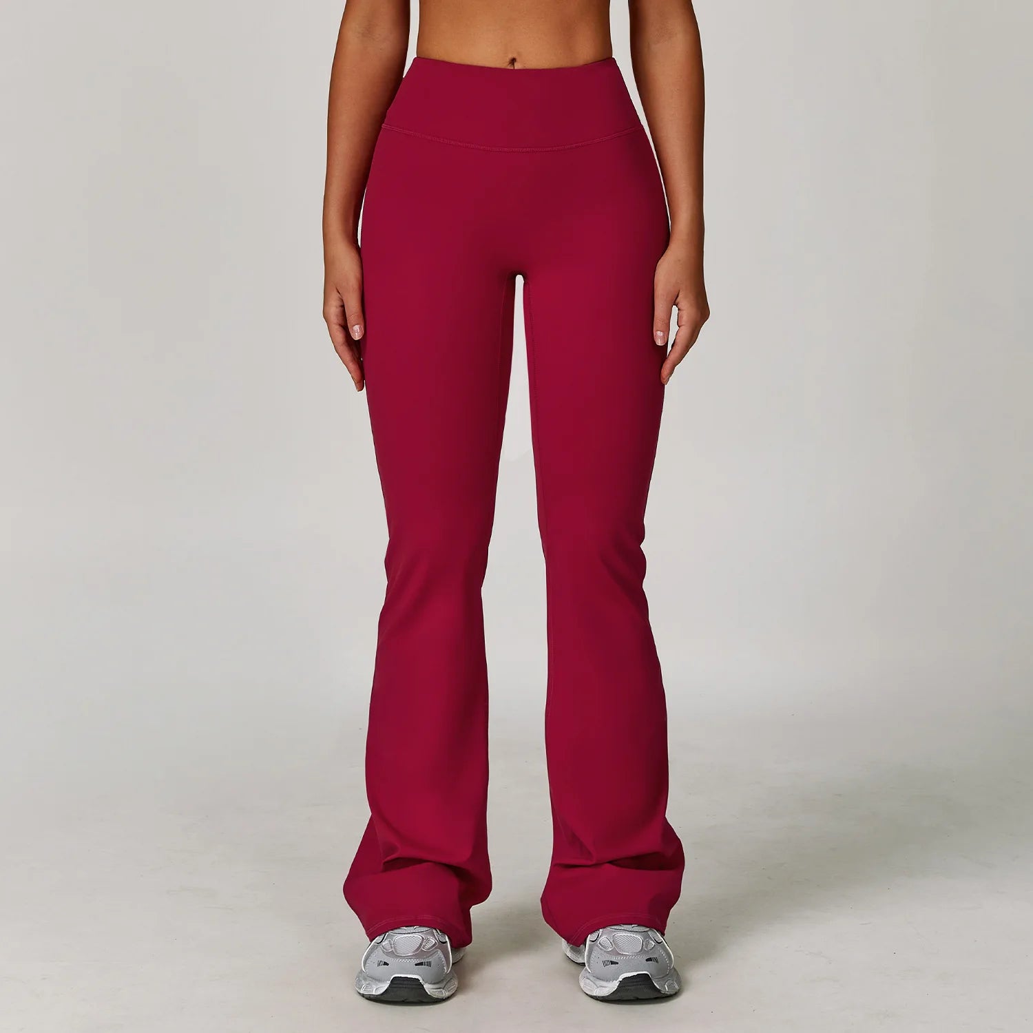 High Waist Flare Leggings - Hip Lifting Yoga Pants