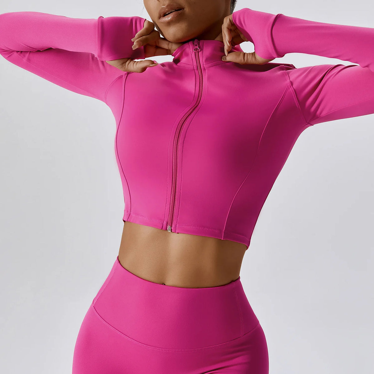 Sculpt Zip Yoga Jacket