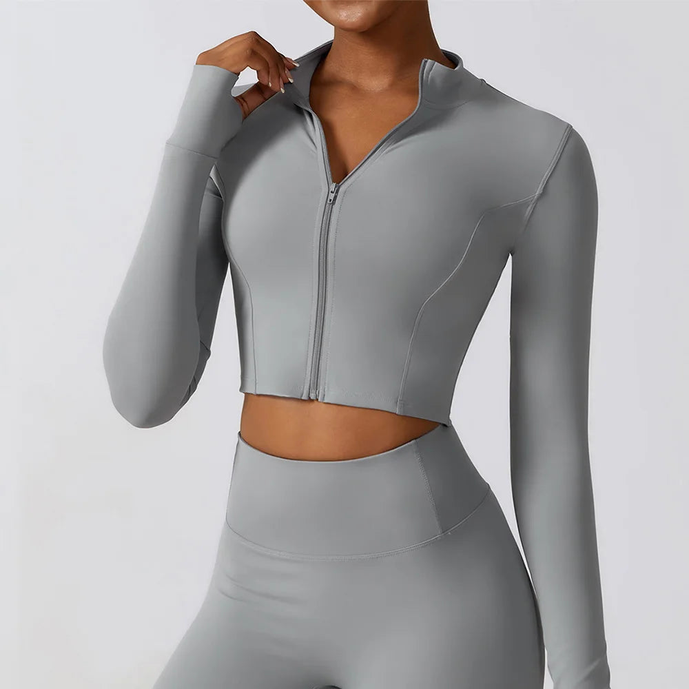 Sculpt Zip Yoga Jacket