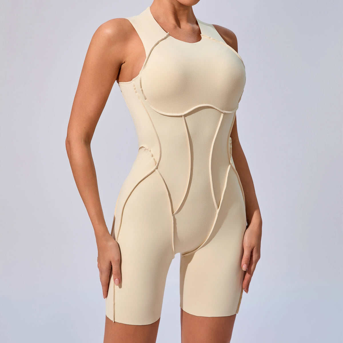 Padded Sports Jumpsuit