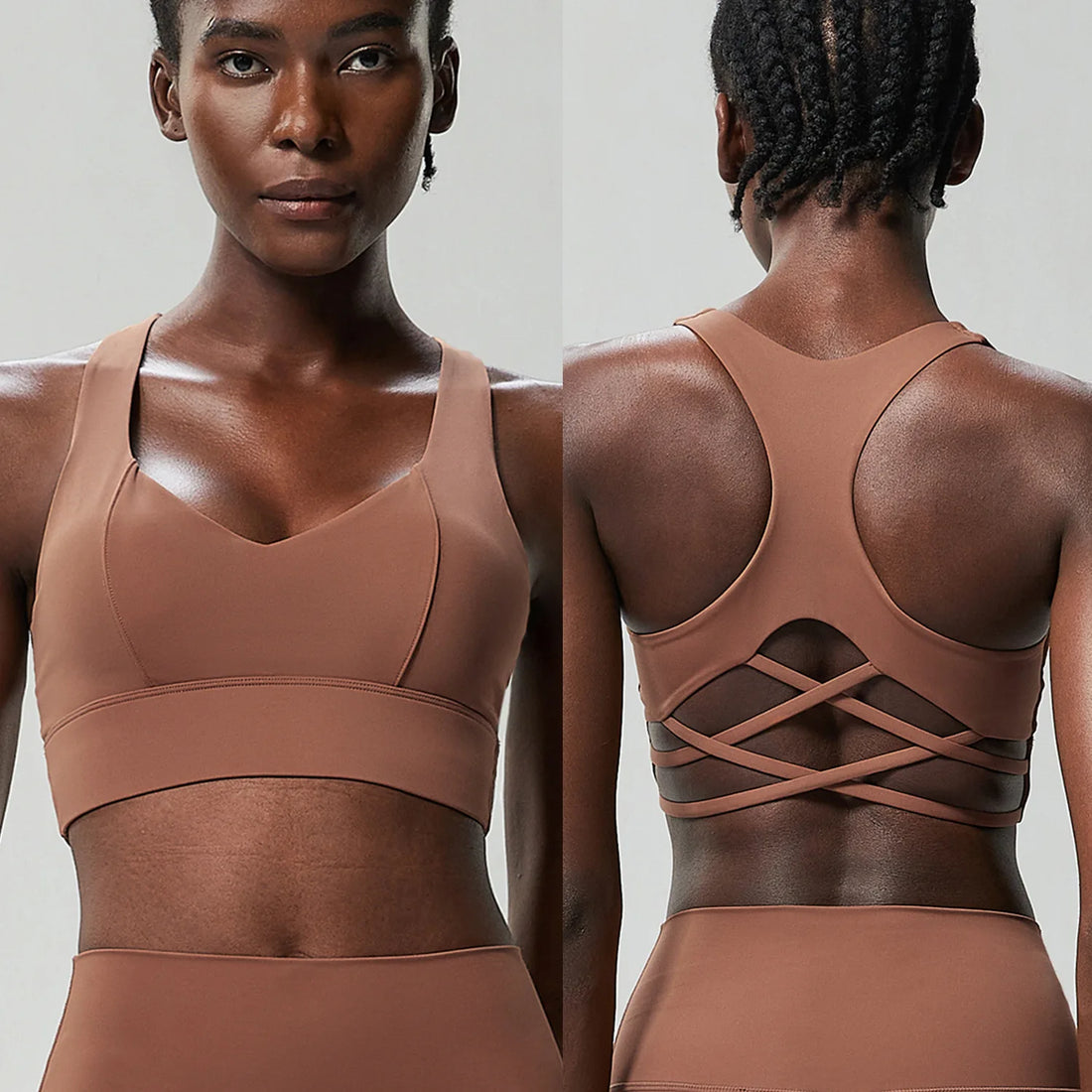 Lattice Back Support Bra