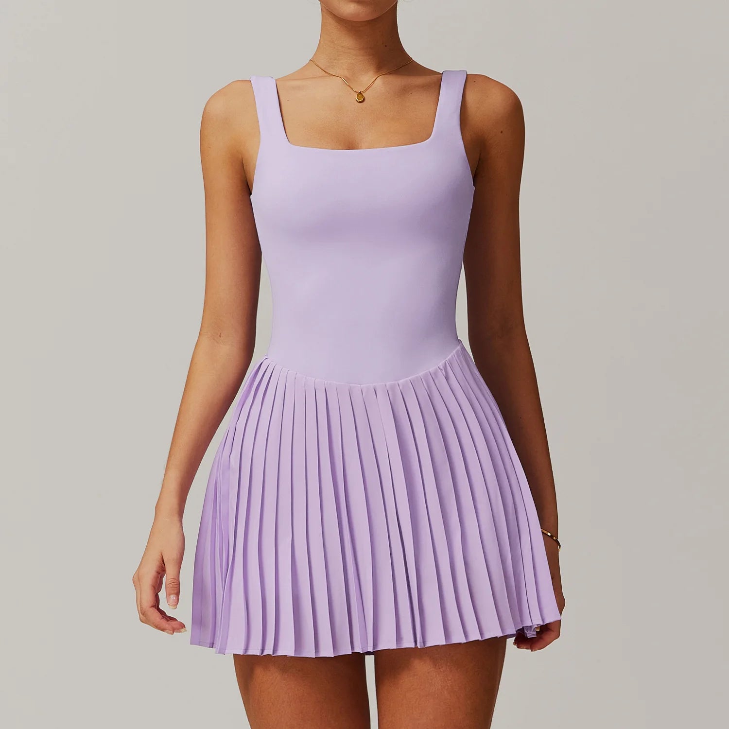 Women's Sport One Piece Yoga Skirt with Pocket