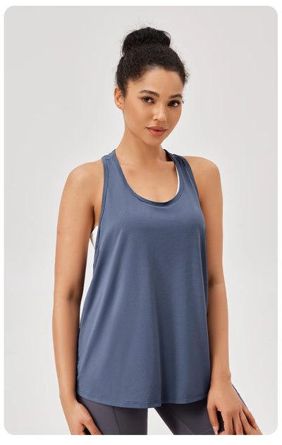 Racerback Loose Running Tank