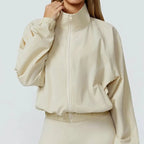 Women's Quick Dry Windproof Sport Jacket - Yoga & Running Essential