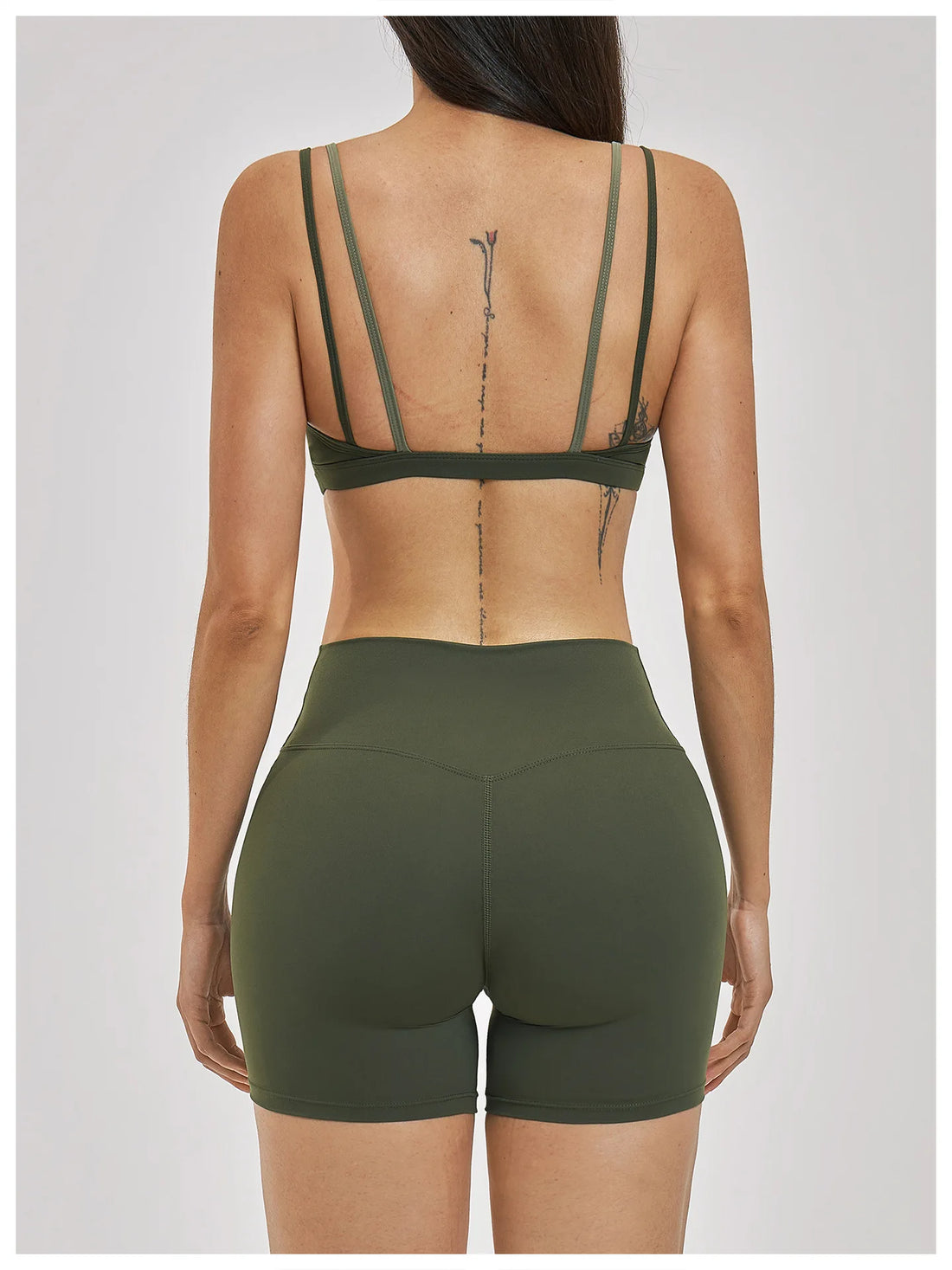 Color-Block Strappy Bra