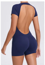 Sporty Jumpsuit Sport Outfit for Woman Sportswear Padding Sports Overalls 2025 Gym Set Women Suit for Fitness Yoga Clothes