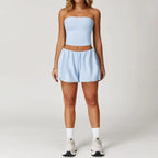 Women's Quick-Dry Yoga Set with Sunscreen Jacket
