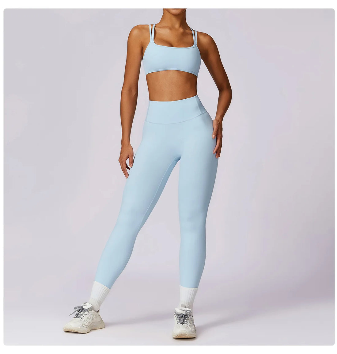 High-Rise V-Back Leggings