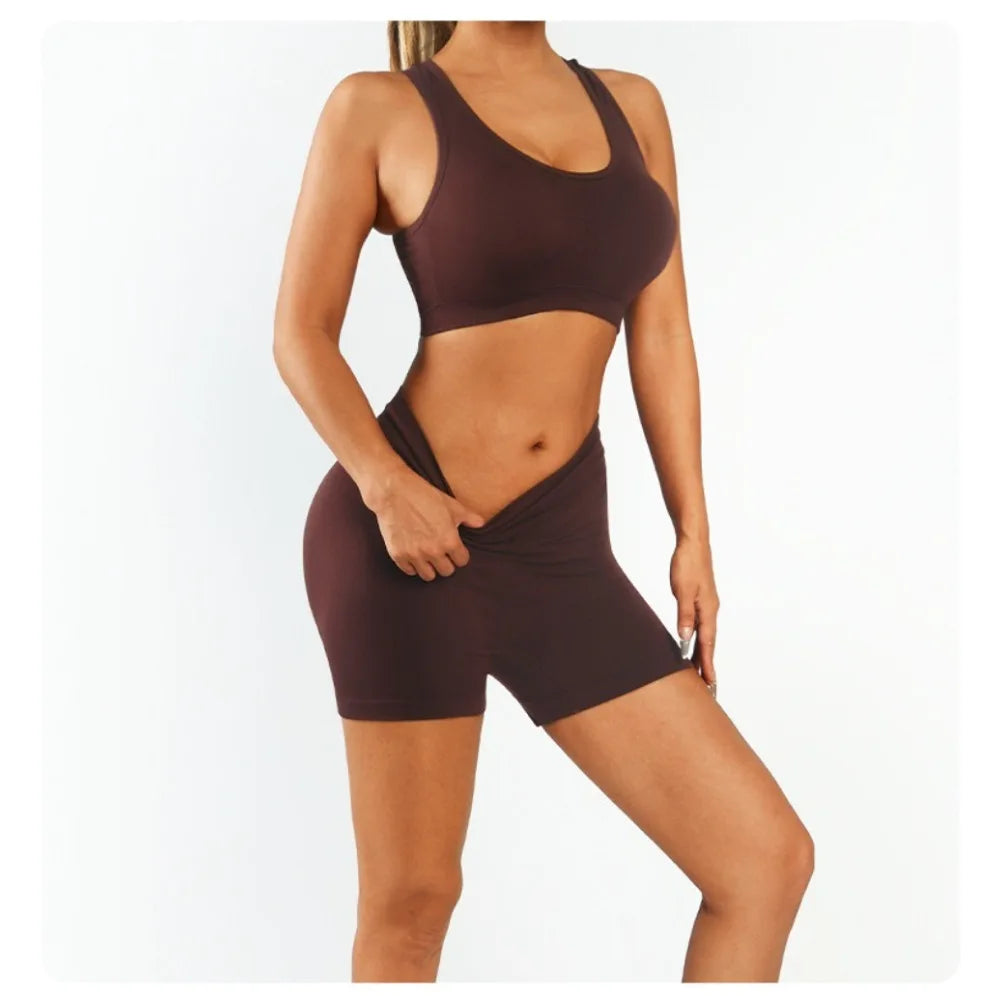 Seamless High Impact Racerback Bra