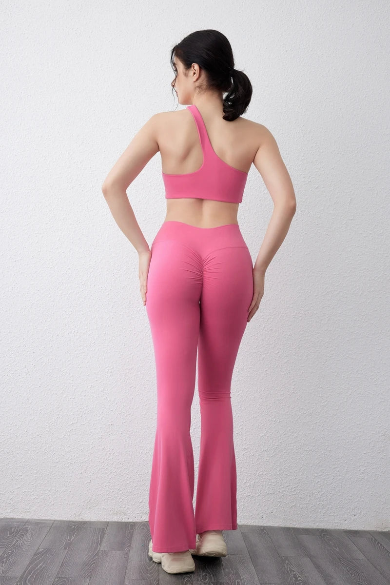 High-Rise Bell Flare Leggings