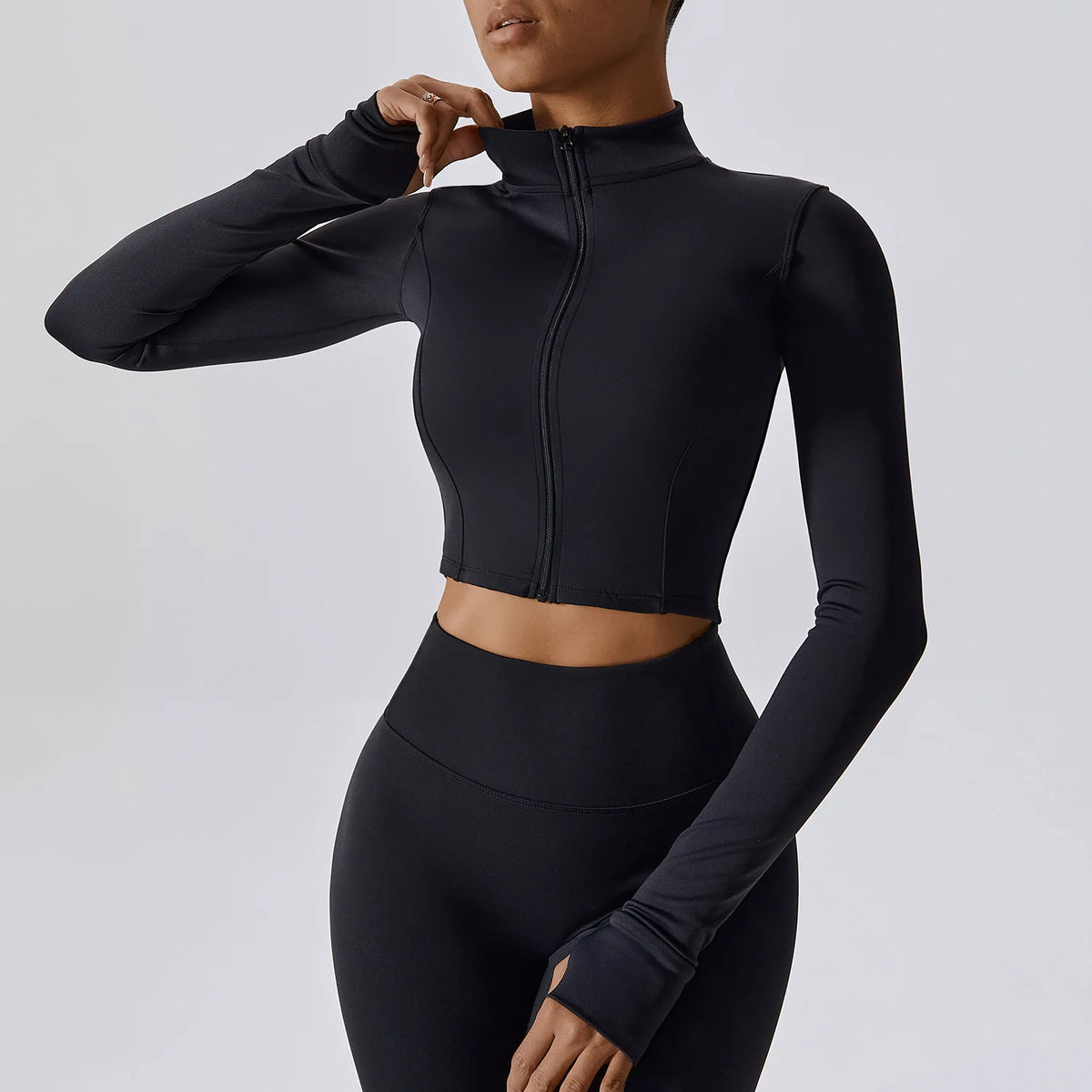 Sculpt Zip Yoga Jacket