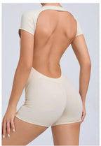 Sporty Jumpsuit Sport Outfit for Woman Sportswear Padding Sports Overalls 2025 Gym Set Women Suit for Fitness Yoga Clothes